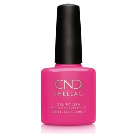 CND Shellac Gel Polish Hot Pop Pink 7 3ml