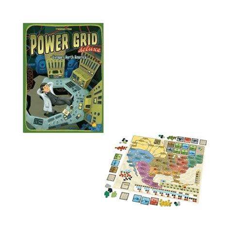 Power Grid Deluxe Board Games - You Name The Game