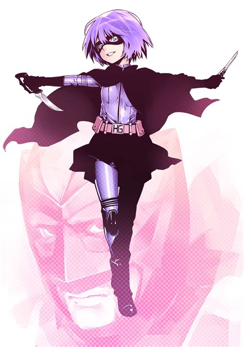 Hit Girl And Big Daddy Kick Ass Drawn By Kunieda Danbooru