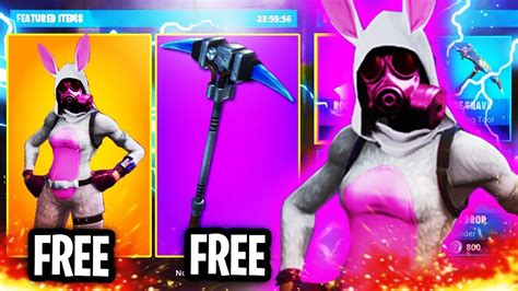 New Free Easter Bunny Skin In Fortnite Unlock Free Easter Skin