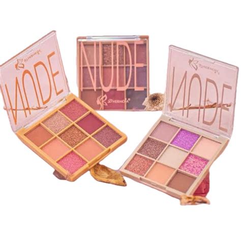 Paleta De Sombra Nude Maquiagem Dhermosa Shopee Brasil