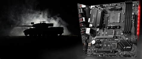 MSI B450M MORTAR MAX AMD M-ATX Gaming Motherboard