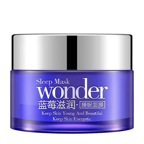 Ночная маска BioAqua Natural Blueberry Wonder Sleep Mask – купить в ...