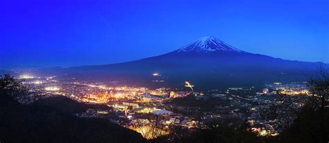 Mt Fuji at night Photograph by Ponte Ryuurui - Pixels