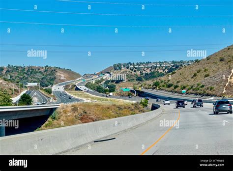 traffic   san diego freeway stock photo alamy