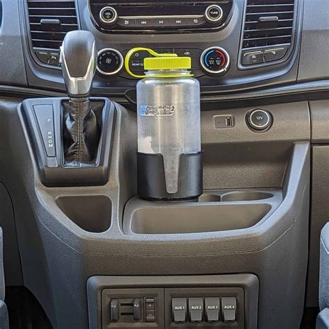 cup holder expander  ford transit large center console  present