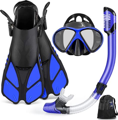 M Scara Y Aletas Esn Rquel Settauch Set Snorkel Set Gafas De Buceo