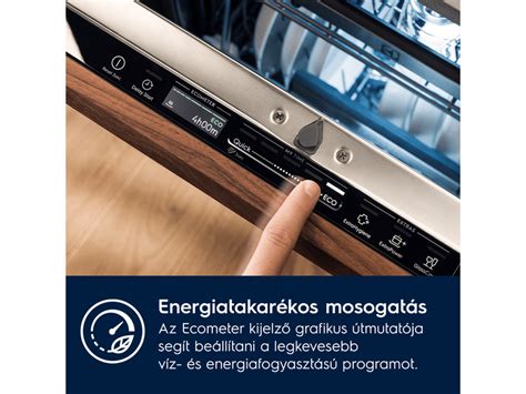 Electrolux EEM63301L GlassCare 700 Beépíthető keskeny mosogatógép