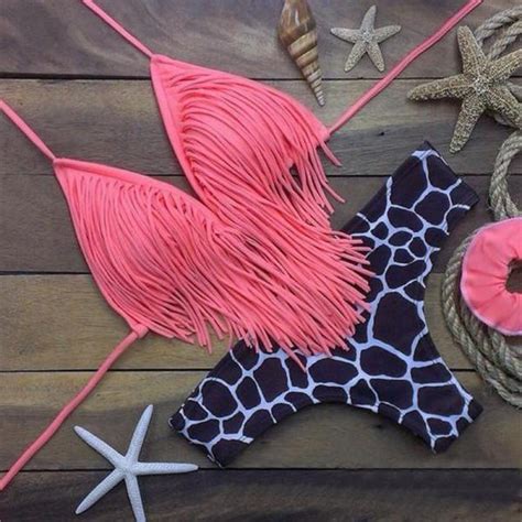 Beach Summer Swimsuit Tassels Sexy Swimwear Bikini On Luulla
