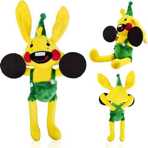GZXJIU Bunzo Bunny Plush, Huggy Wuggy Plush poppy playtime chapter 2