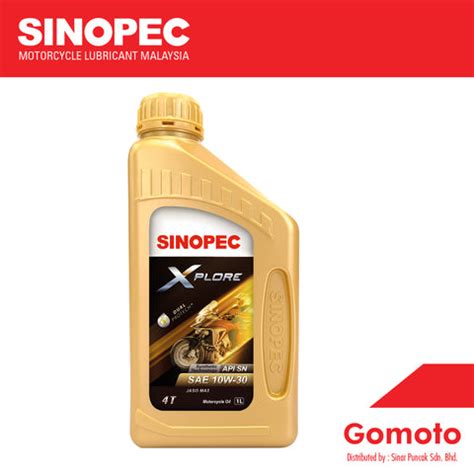 Sinopec lubricant – GOMOTO