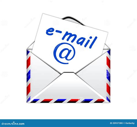 mail icon stock illustration illustration  render