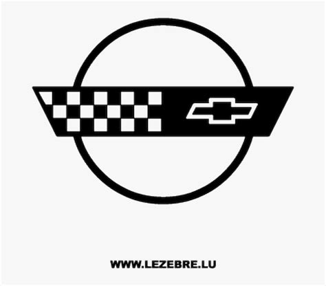 Chevrolet Corvette Logo Decal - C4 Corvette Logo, HD Png Download - kindpng