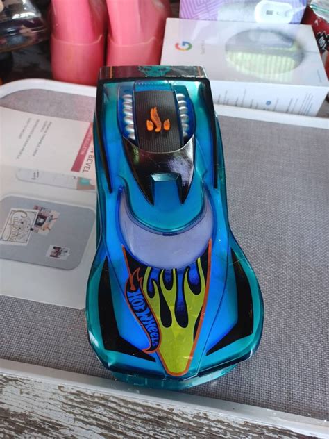 Hot Wheels Toy State Hyper Racer Car Flashing Lights Etsy
