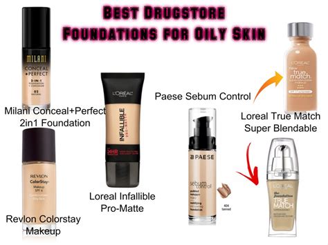 Best Drugstore Foundations For Oily Skin Veenazworld