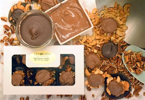 Chocolate Turtles T Box Len Libby Candies