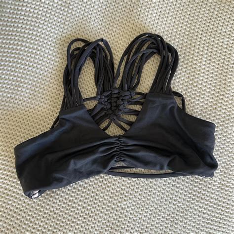 Reversible Bikini Top No Pads Size XS I Believe Not Depop