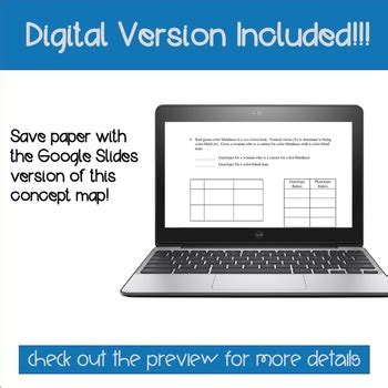 Punnett Square Practice Worksheet Sex Linked Traits Print And Digital
