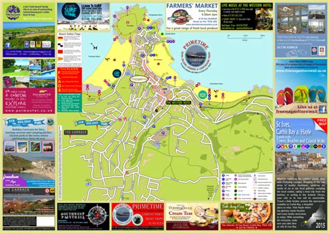 St Ives Town Centre Map