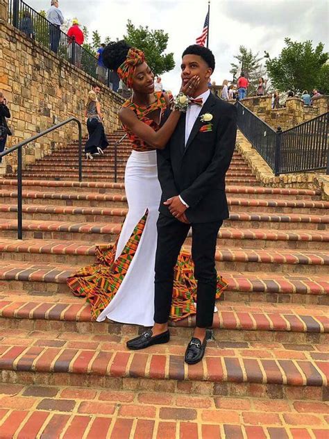 Pin By 𝔼𝕥𝕙𝕖𝕣𝕖𝕒𝕝 🧚🏽‍♀️ On To The Ball African Prom Dresses Couple