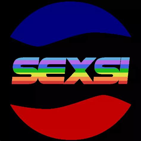 Sexsi Rainbow Pepsi Parody Gay Pride Lesbian T Shirt