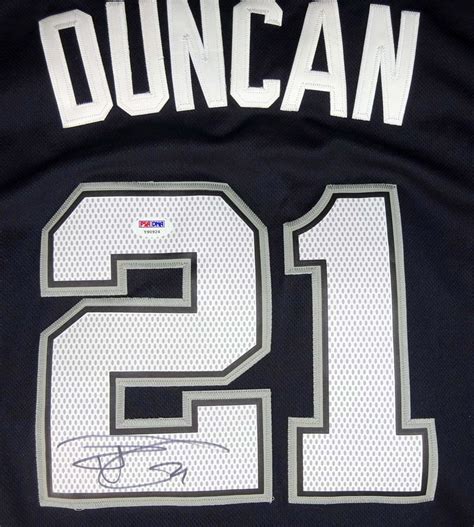 Tim Duncan Psa Autographfacts℠
