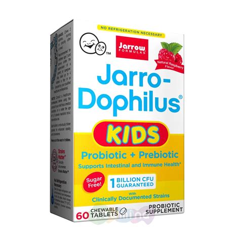 Jarrow Formulas Джарро-Дофилус Кидс Jarro-Dophilus Kids, 60 шт купить в ...