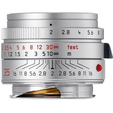 Leica Mm F Summicron M Asph Silver Chrome Kutuzov Photo