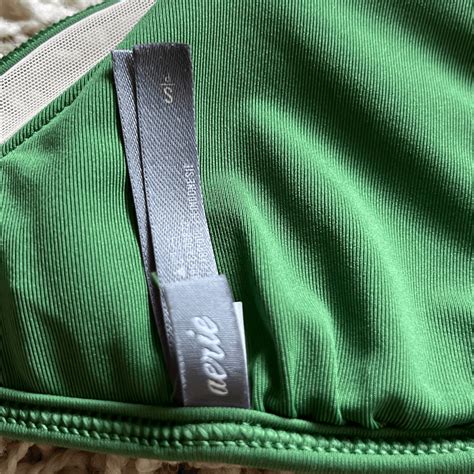 Mesh Aerie Bikini Triangle Top Small Gem