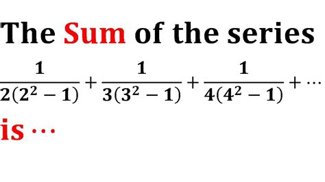 Sum Of Telescopic Series Sequence Of Partial Sum MCQ University