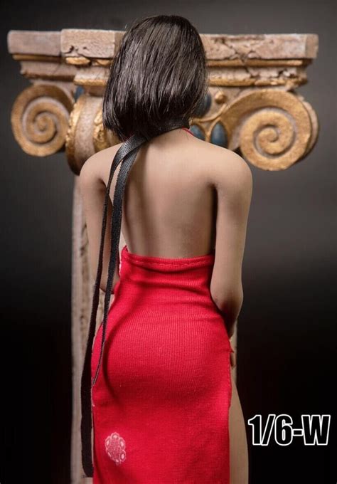 Red Dress W Pistol For Female Figure Ada Wong Phicen Hot Toys Usa Ebay