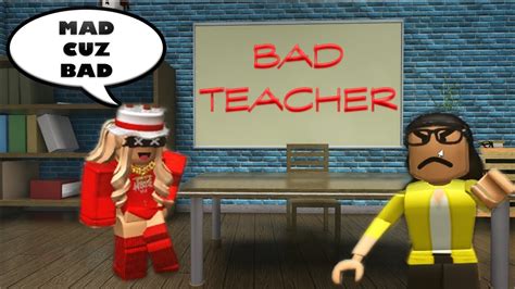 ROBLOX THE PRESENTATION EXPERIENCE BAD TEACHER YouTube