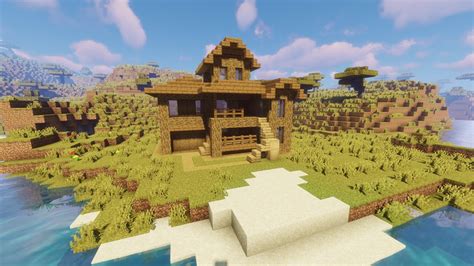 Minecraft How To Build A Survival Farm House Youtube