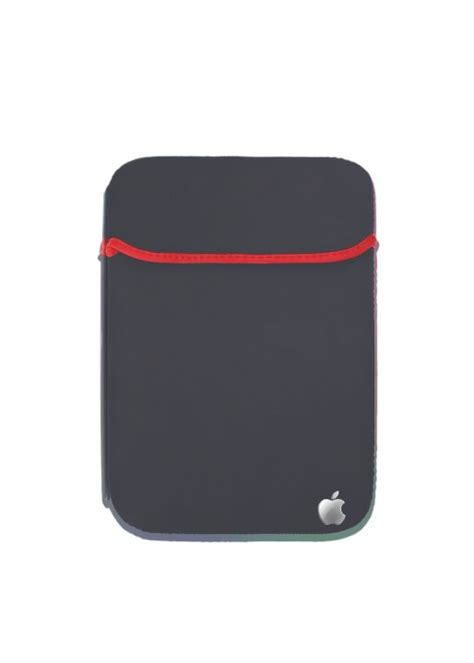Apple logo Printed Black colour Reversible laptop Pouch/Sleeve for 10 ...