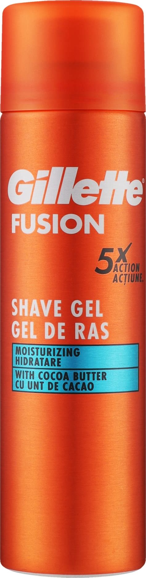 Gillette Fusion 5 Moisturizing Shave Gel - Гель для бритья: купить по ...