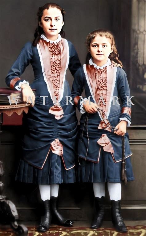 Custom Colorized Photo Of St Therese Of Lisieux And Sister Celine