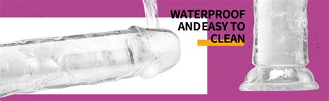 Realistic Dildo Small Dildo 7 Inch Clear Dildo With Strong Suction Cup