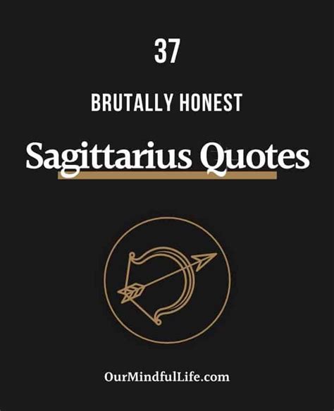 Brutally Honest Sagittarius Quotes About Sagittarius Personality