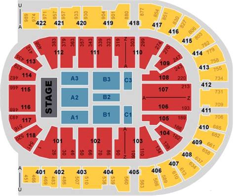 London O2 Arena Map