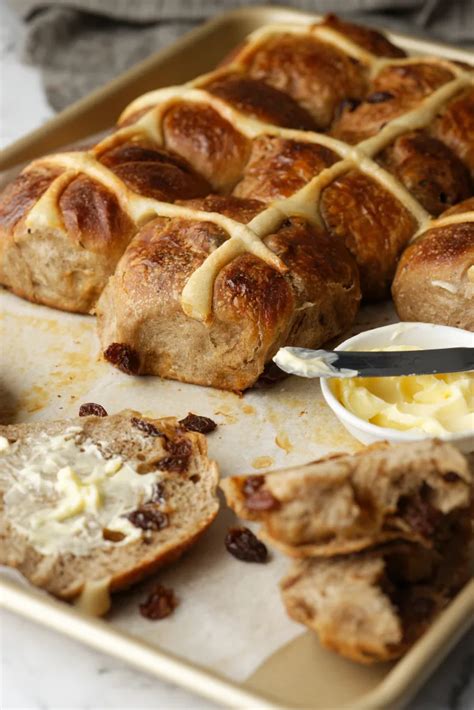 Easy Easter Hot Cross Buns Miss Molly Makes Brownies