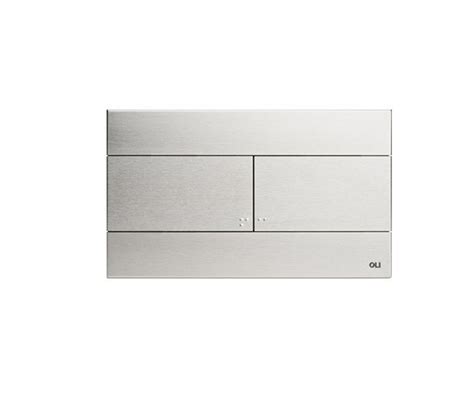Pulsador OLI 57141 SLIM Inox - Diseño moderno y resistente - OLI — Bañoidea