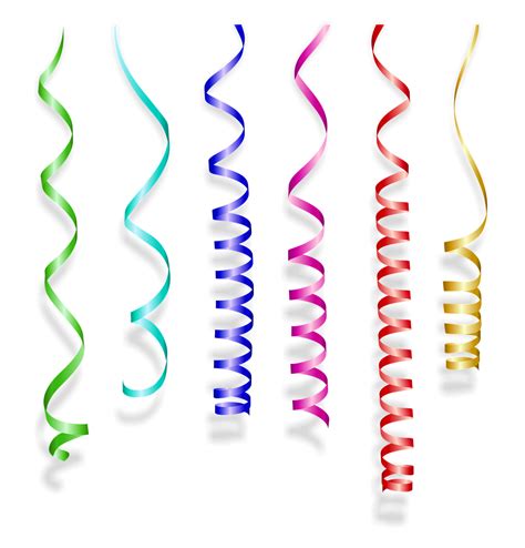 Transparent Party Streamer And Balloons Png Clipart Picture Clip Art Images