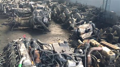 Korean Used Engine And Transmission Koreas Largest Junkyard Youtube