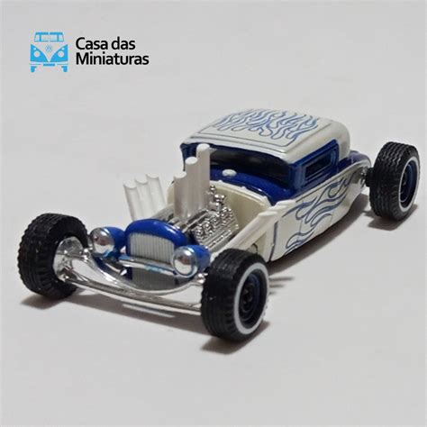 Ford Model A Hot Wheels Custom Classics Escala Loose Shopee Brasil