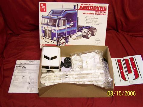 Rare Vintage Amt Kenworth Cabover Aerodyne With Bj The Bear Decals