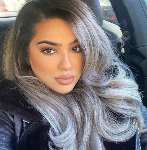 Trendy Ash Blonde Colour Ideas Side Part Smokey Ash Blonde I Take You Haircuts