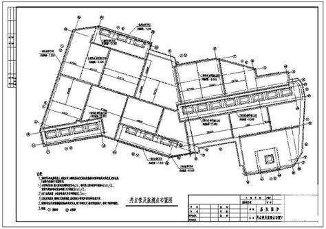 住宅小区基坑围护图纸cad平面图及节点详图布置图 Dwg下载 好图网