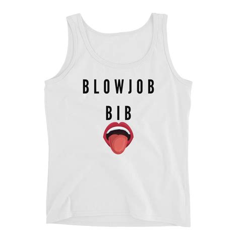 Blowjob Bib Tank Top Ddlg Shirt Oral Sex Funny Gay Shirt Etsy