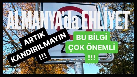 ALMANYAda EHLİYET EN YANLIŞ BİLGİ Soru Cevap 2 İZLEMEDEN EHLİYET