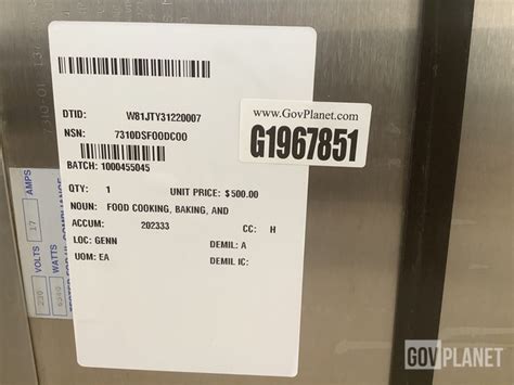 Surplus Electric Hot Food Table In Abilene Kansas United States GovPlanet Item 10217178